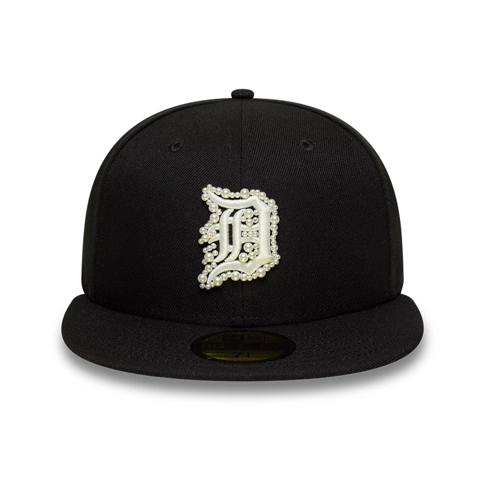 Detroit Tigers MLB Faux Pearl Black 59FIFTY Fitted Cap