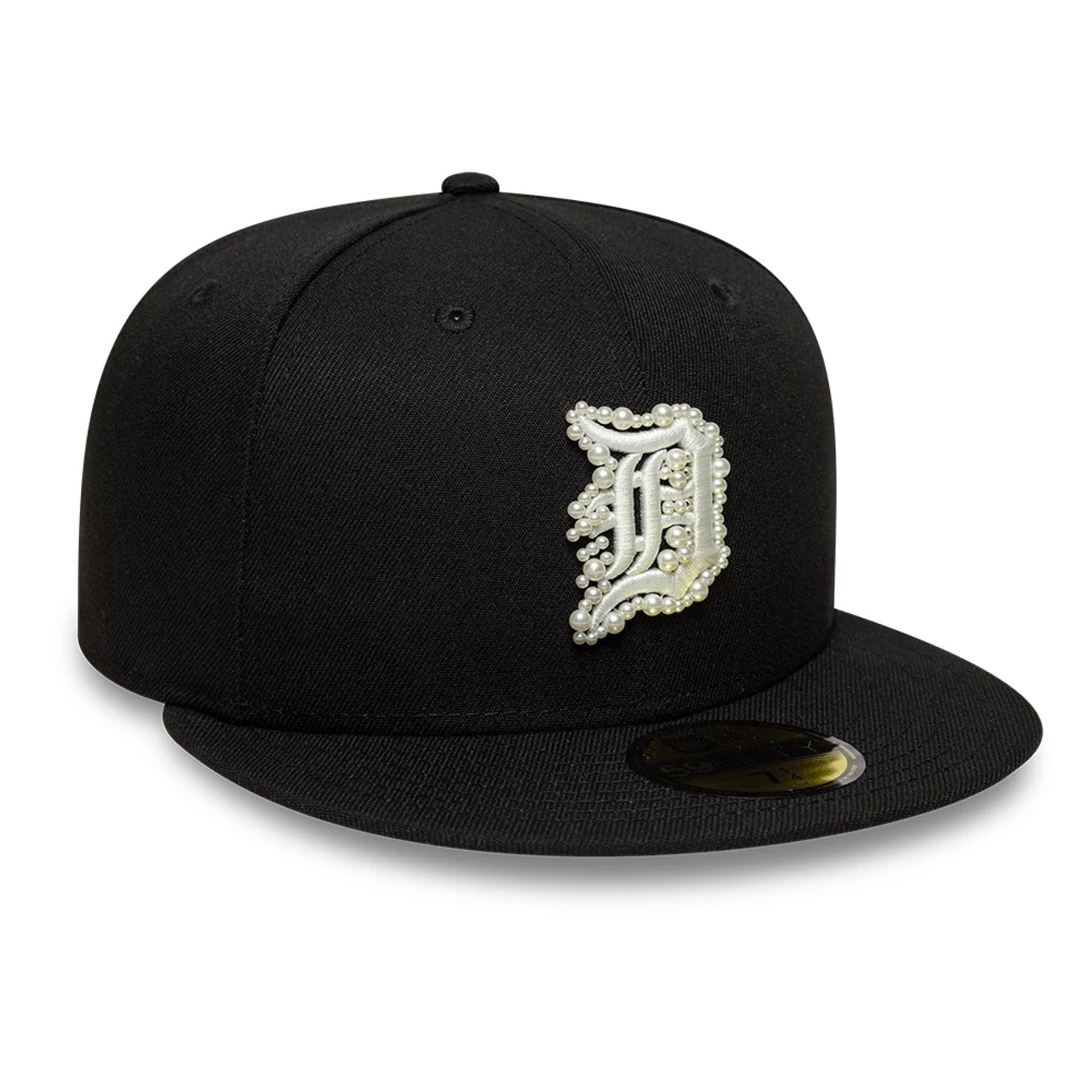 Detroit Tigers MLB Faux Pearl Black 59FIFTY Fitted Cap