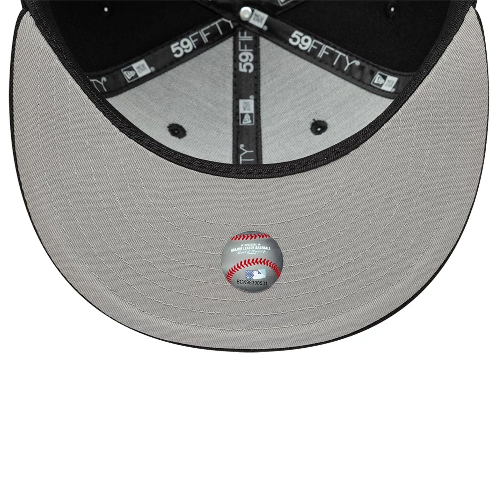 Detroit Tigers MLB Faux Pearl Black 59FIFTY Fitted Cap