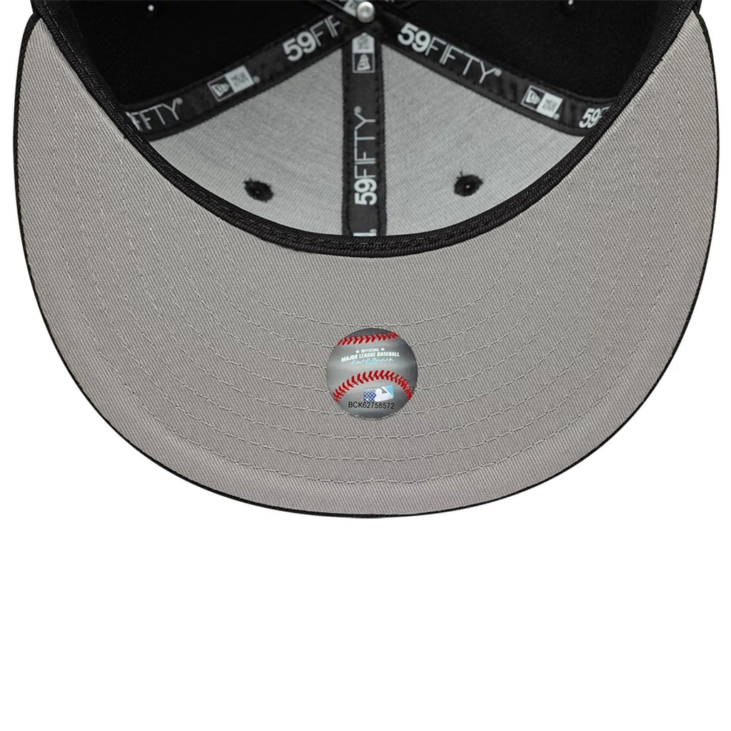 Oakland Athletics MLB Faux Pearl Black 59FIFTY Fitted Cap