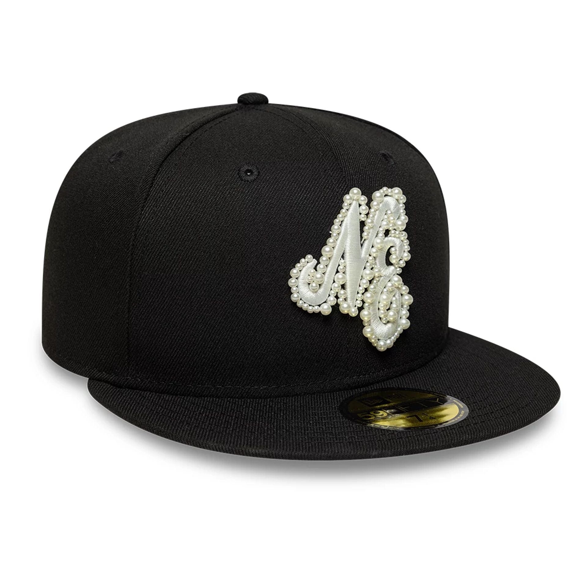 New Era Faux Pearl Black 59FIFTY Fitted Cap