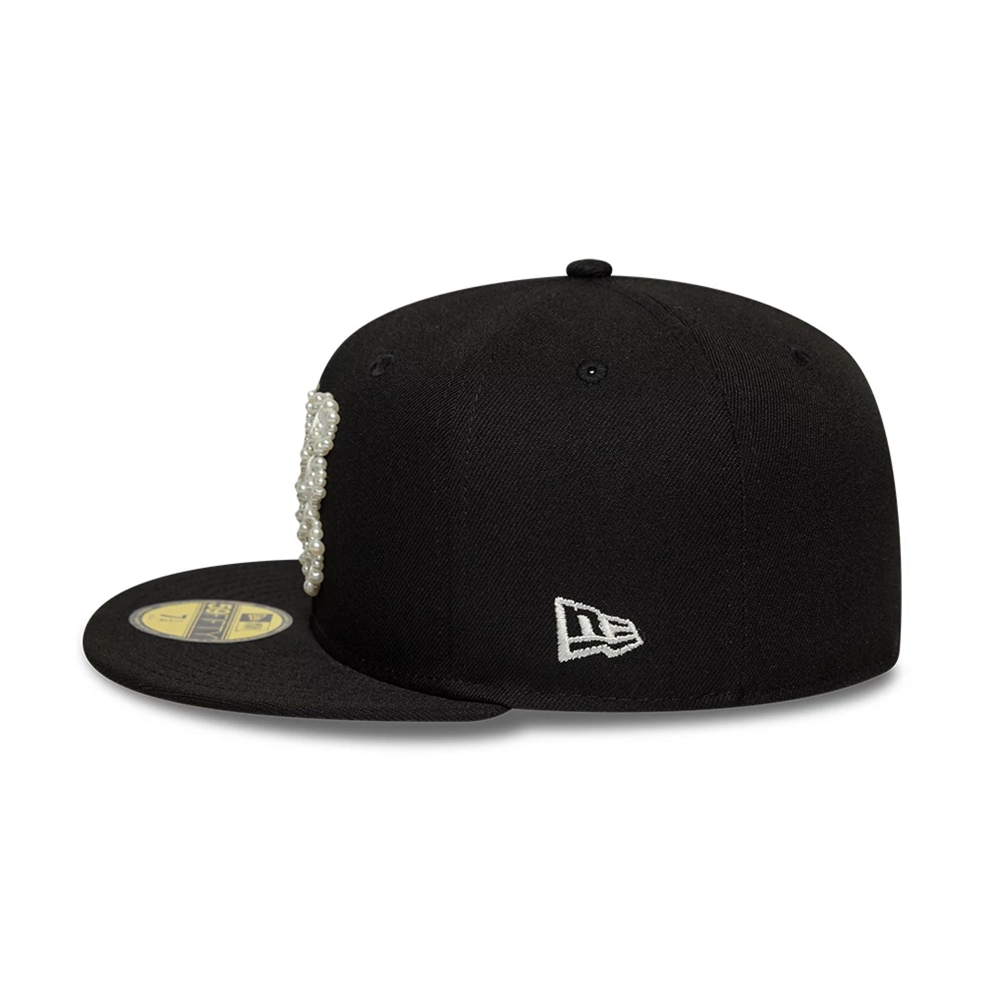 New Era Faux Pearl Black 59FIFTY Fitted Cap