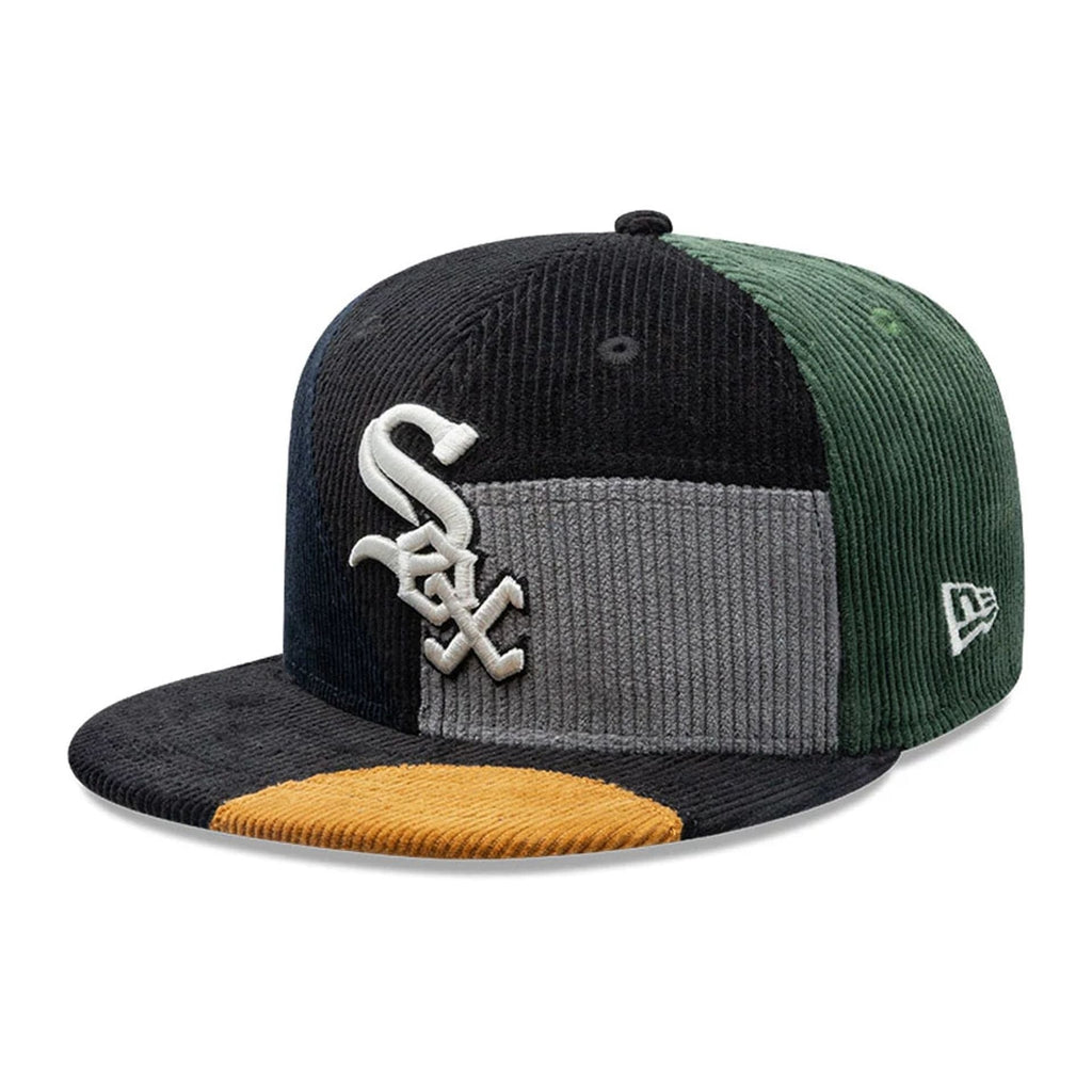 Chicago White Sox MLB Patchwork Black 59FIFTY Fitted Cap