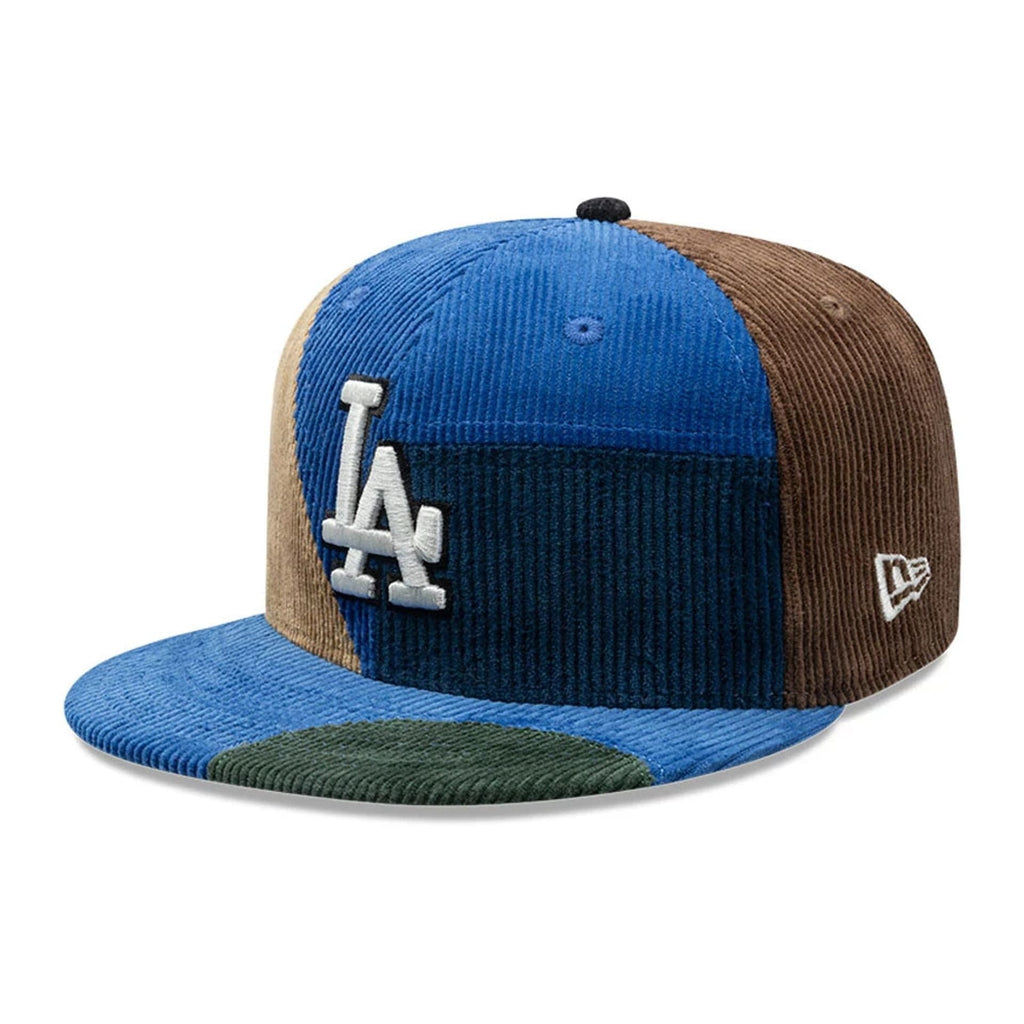LA Dodgers MLB Patchwork Dark Blue 59FIFTY Fitted Cap