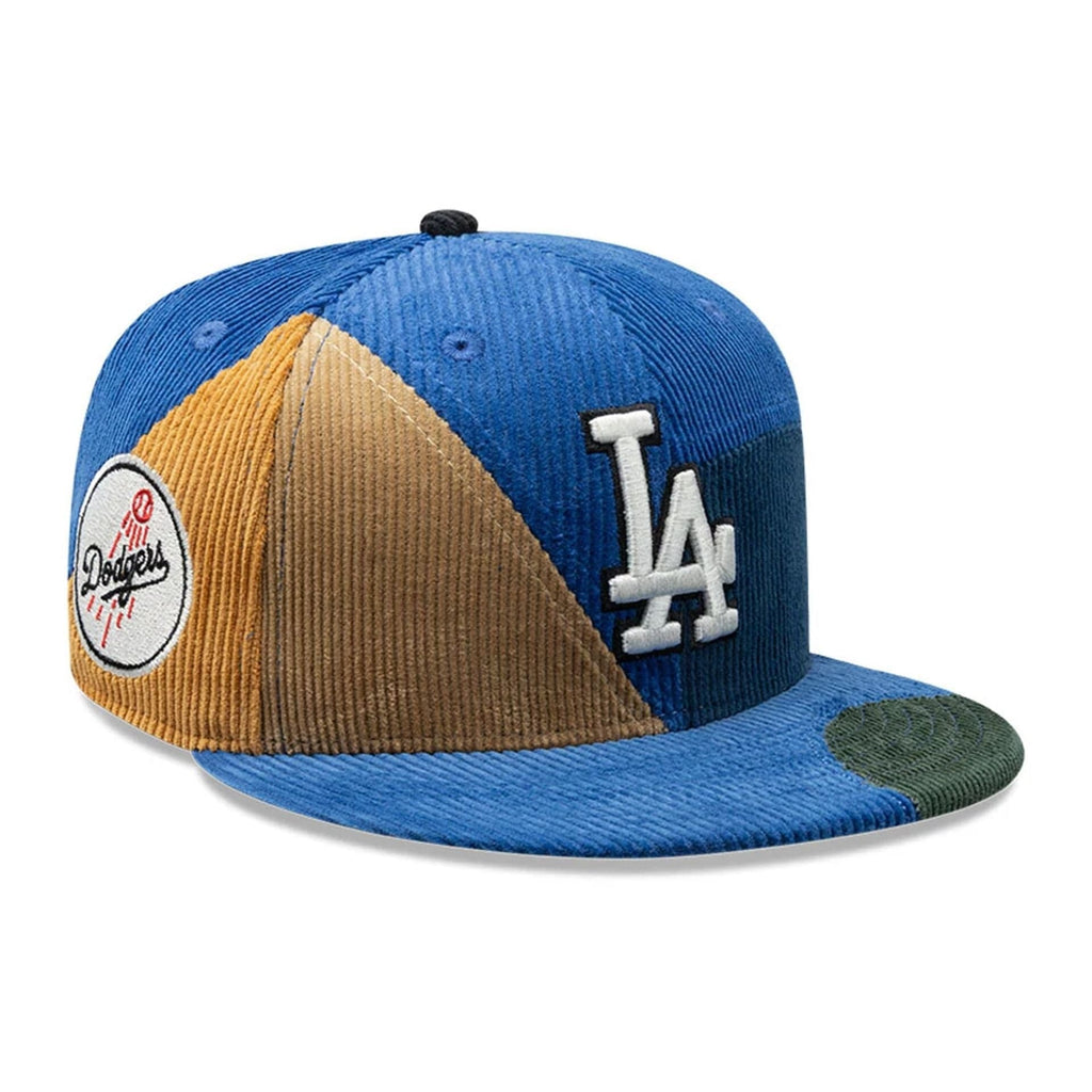 LA Dodgers MLB Patchwork Dark Blue 59FIFTY Fitted Cap