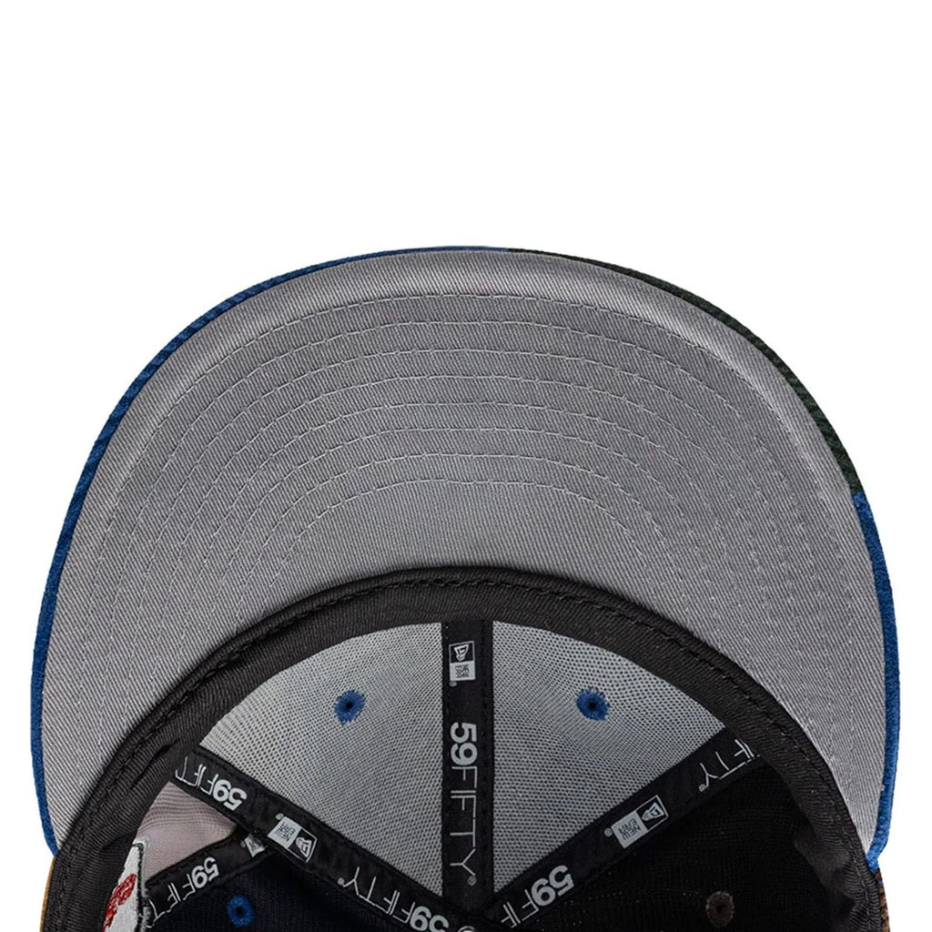 LA Dodgers MLB Patchwork Dark Blue 59FIFTY Fitted Cap