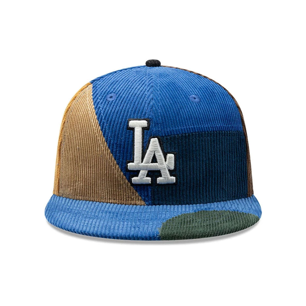 LA Dodgers MLB Patchwork Dark Blue 59FIFTY Fitted Cap