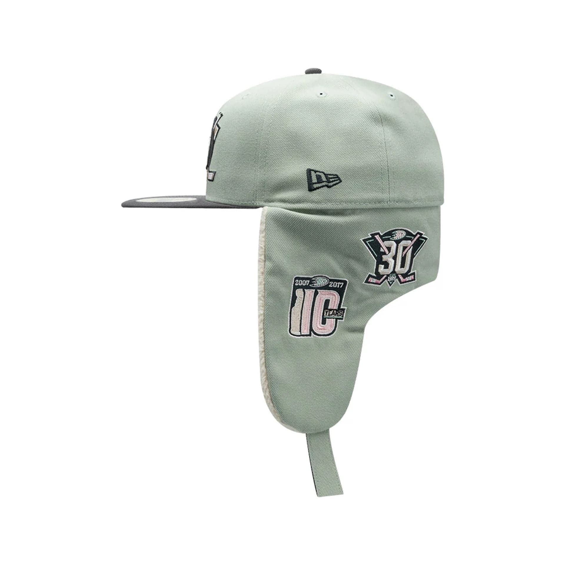 Anaheim Ducks NHL Patch Pastel Green Dogear 59FIFTY Fitted Cap