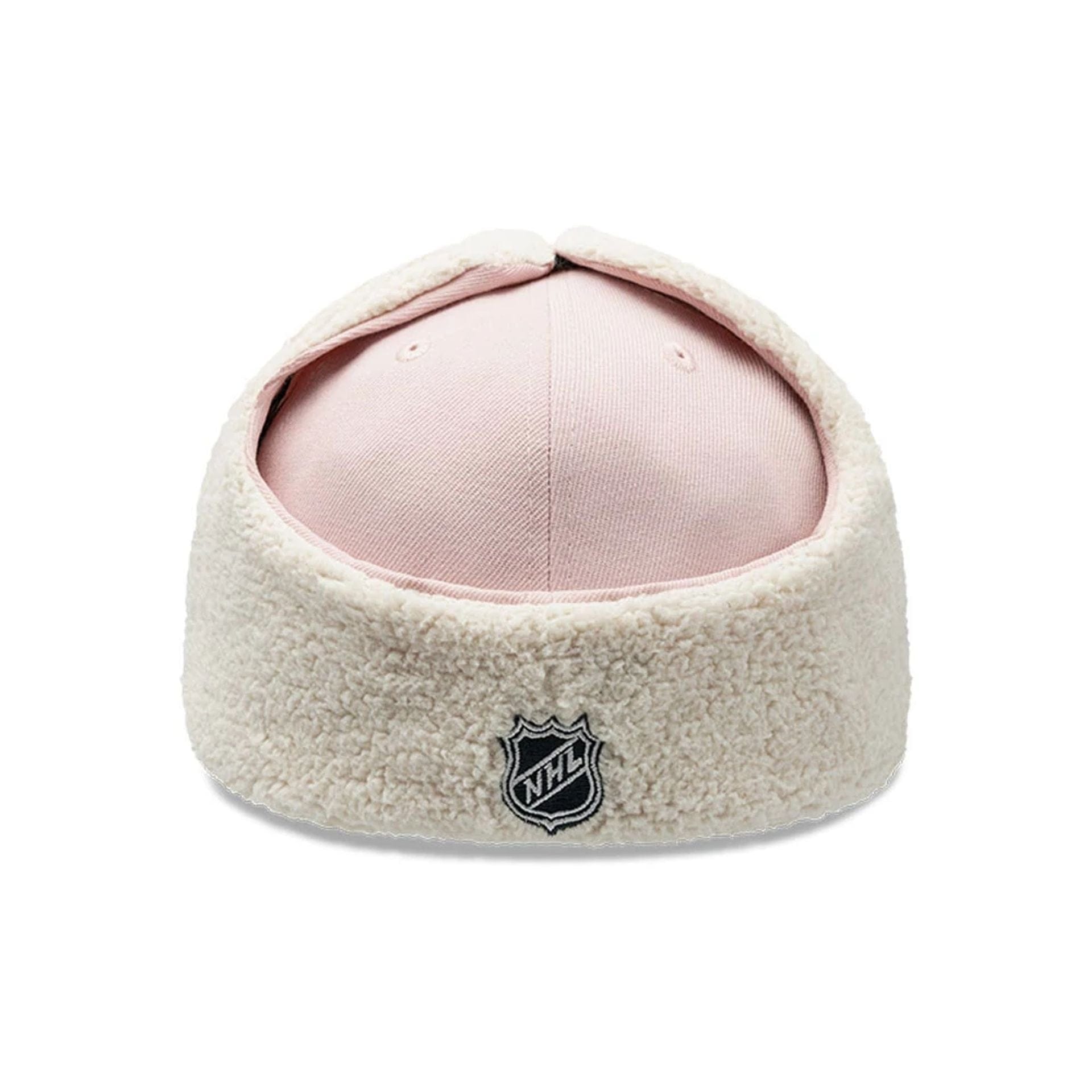 Chicago Blackhawks NHL Patch Pastel Pink Dogear 59FIFTY Fitted Cap