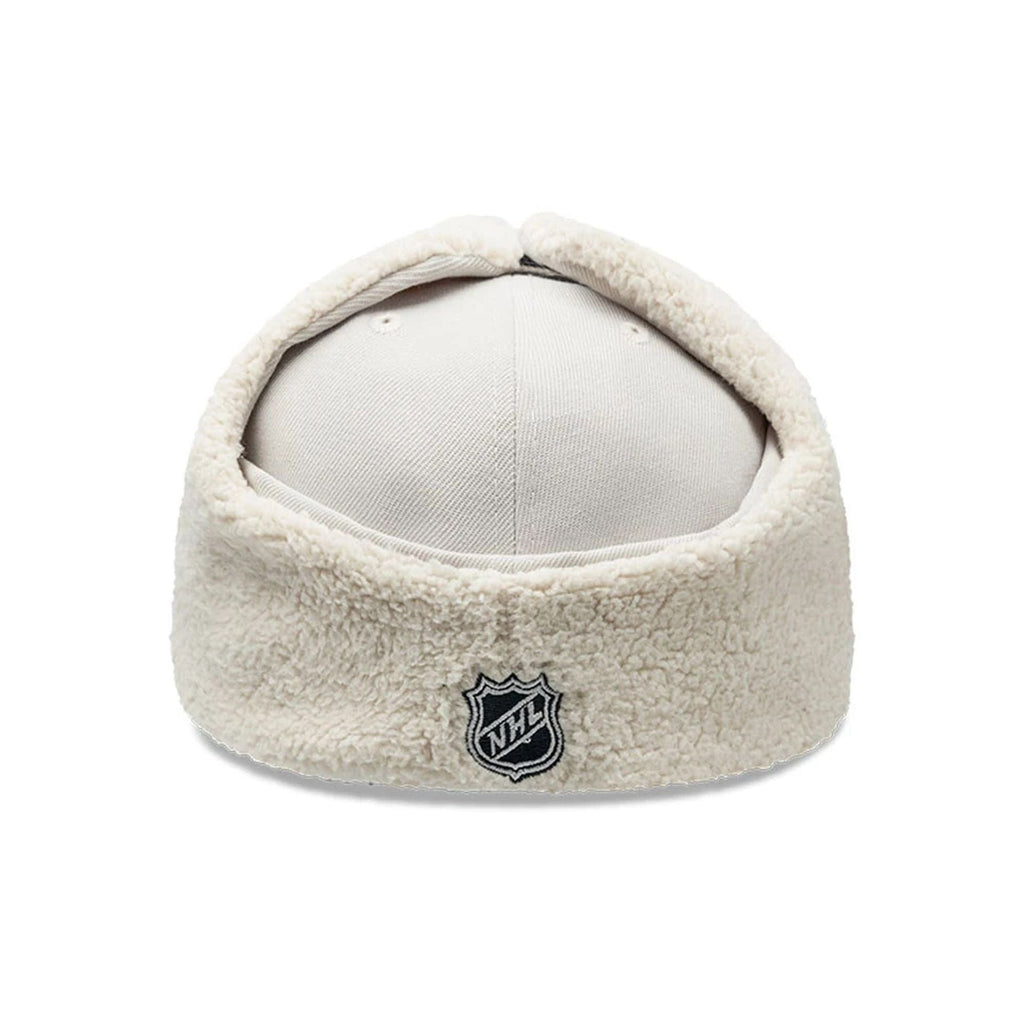 San Jose Sharks NHL Patch Light Beige Dogear 59FIFTY Fitted Cap