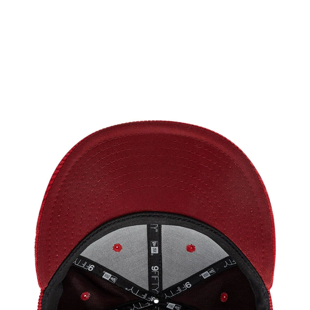 Chicago Bulls NBA Old English Red 9FIFTY Snapback Cap
