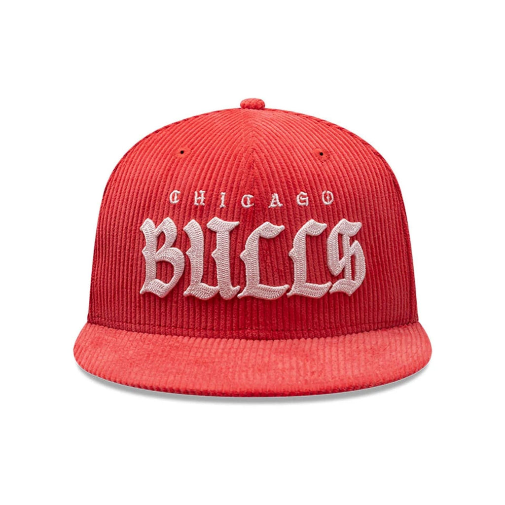 Chicago Bulls NBA Old English Red 9FIFTY Snapback Cap