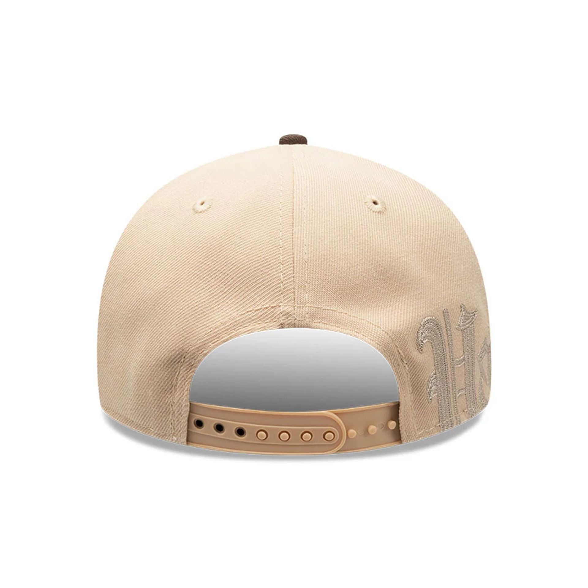 New York Yankees MLB Gothic Script Beige Retro Crown 9FIFTY Cap