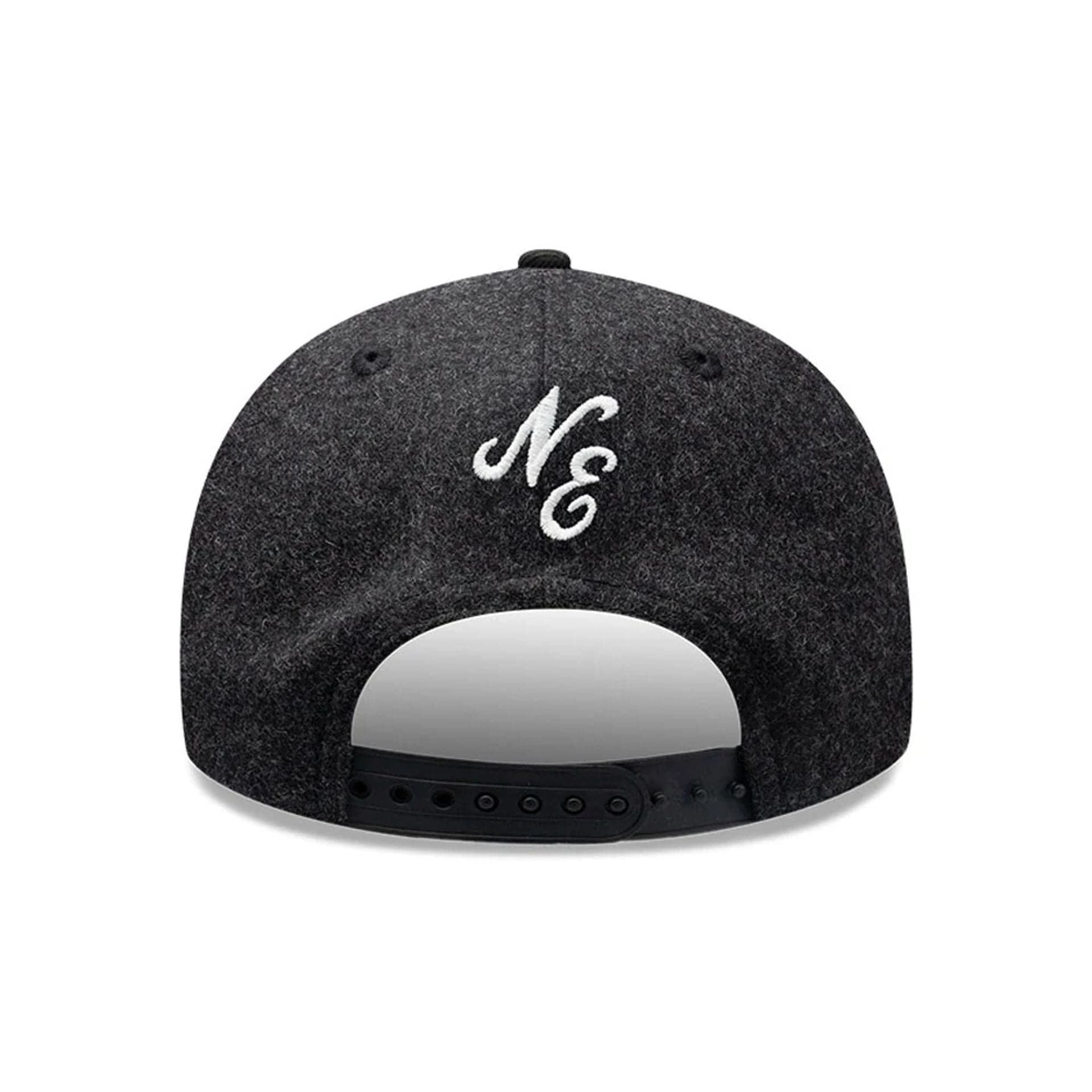 New Era Melton Wool Black Retro Crown 9FIFTY Cap