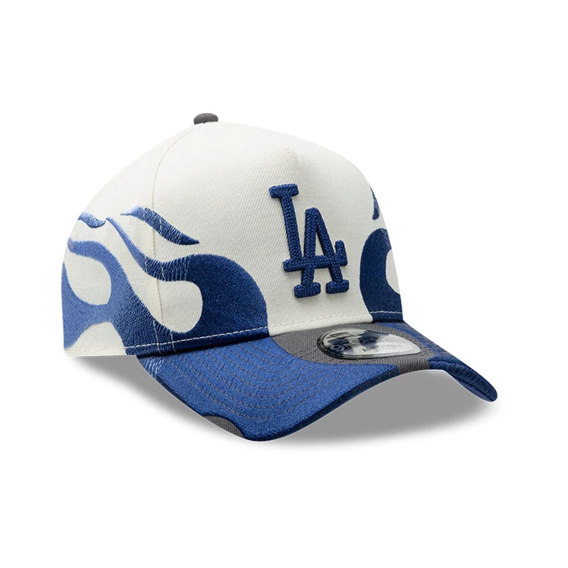 LA Dodgers MLB Flame Cream 9FORTY A-Frame Cap