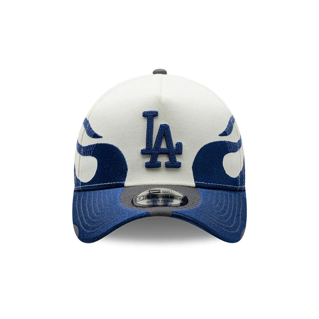 LA Dodgers MLB Flame Cream 9FORTY A-Frame Cap