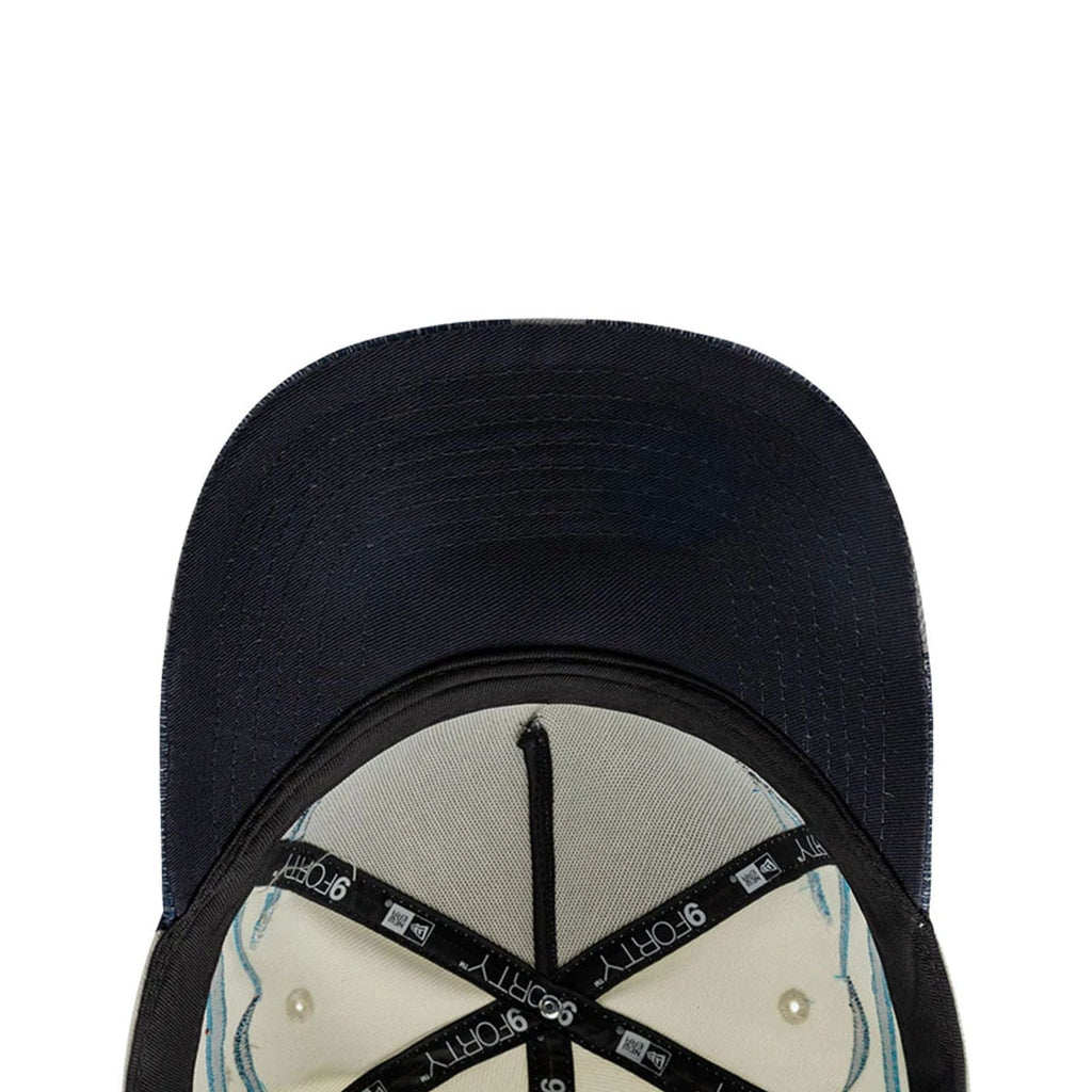 New York Yankees MLB Flame Cream 9FORTY A-Frame Cap