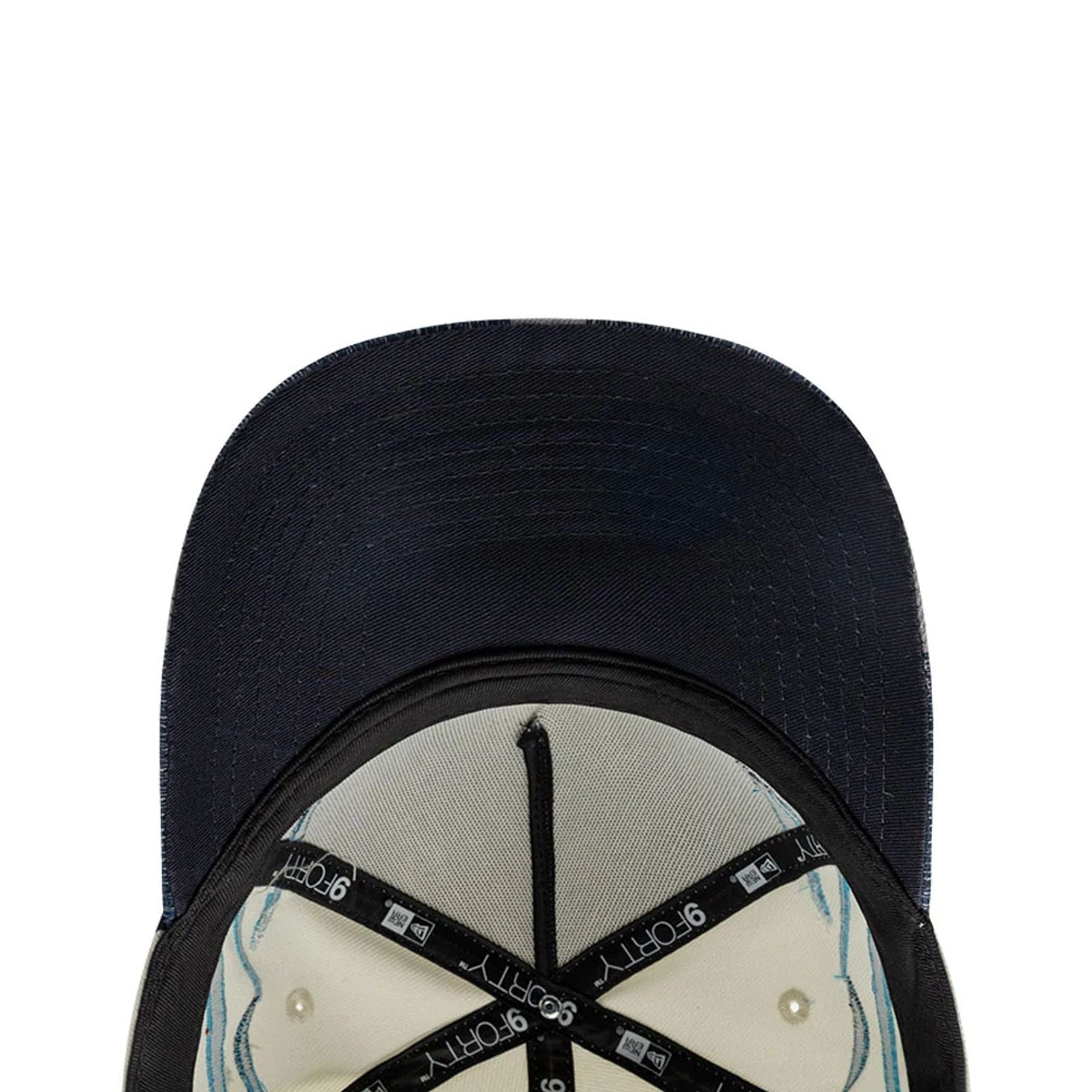 New York Yankees MLB Flame Cream 9FORTY A-Frame Cap