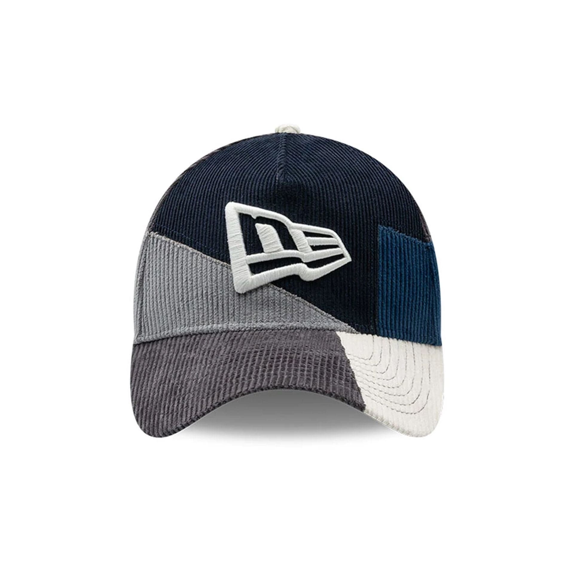 New Era Patchwork Black 9FORTY A-Frame Cap