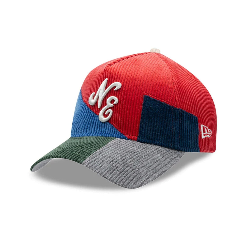 New Era Patchwork Red 9FORTY A-Frame Cap