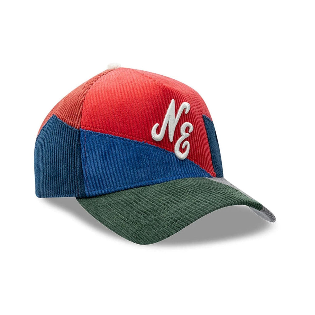 New Era Patchwork Red 9FORTY A-Frame Cap