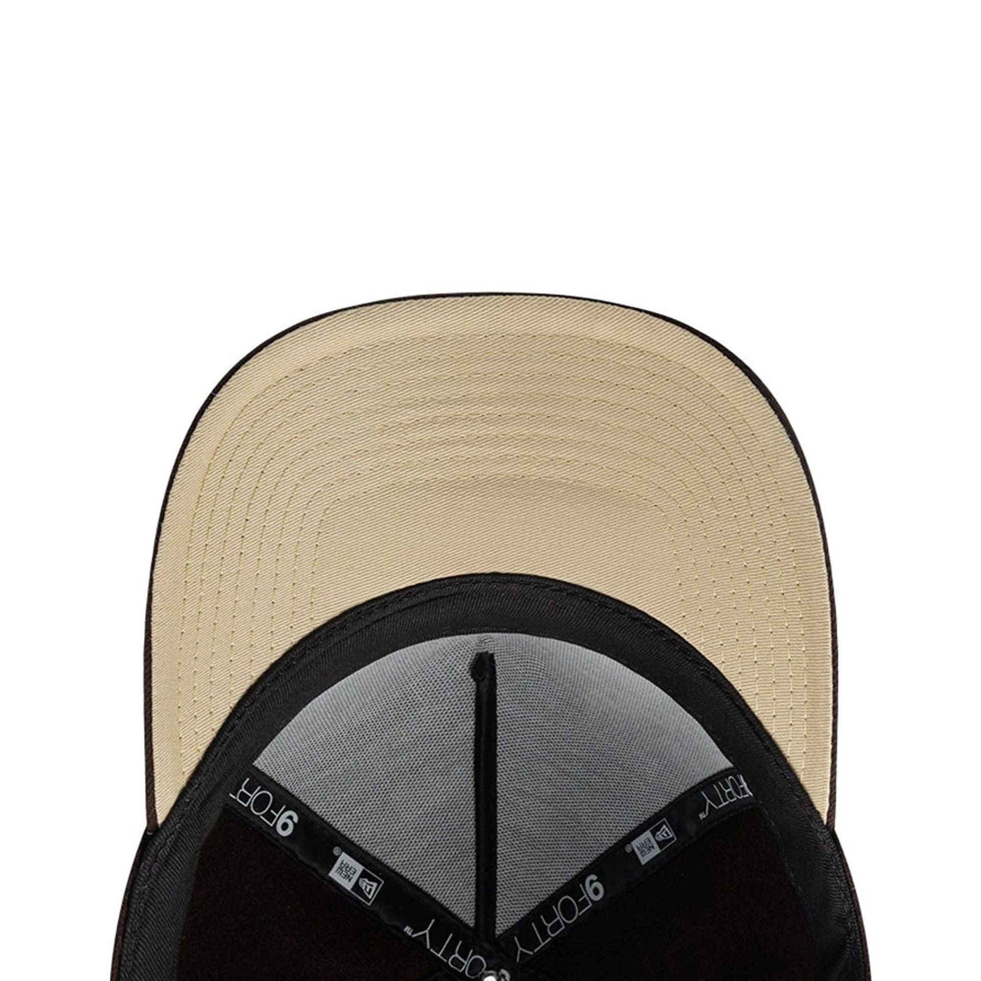 New Era Melton Wool Black 9FORTY A-Frame Cap