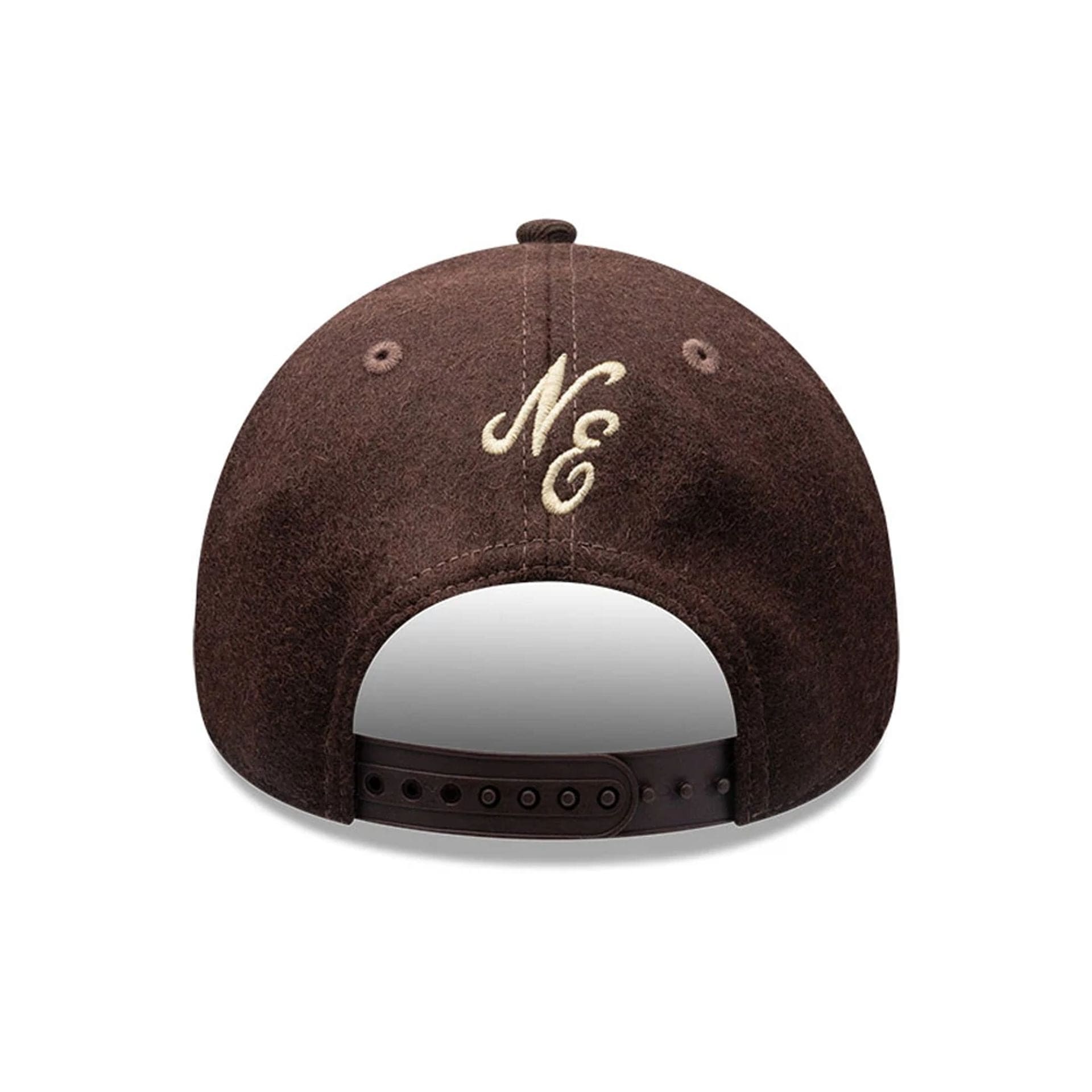 New Era Melton Wool Black 9FORTY A-Frame Cap