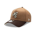 New Era Melton Wool Beige 9FORTY A-Frame Cap