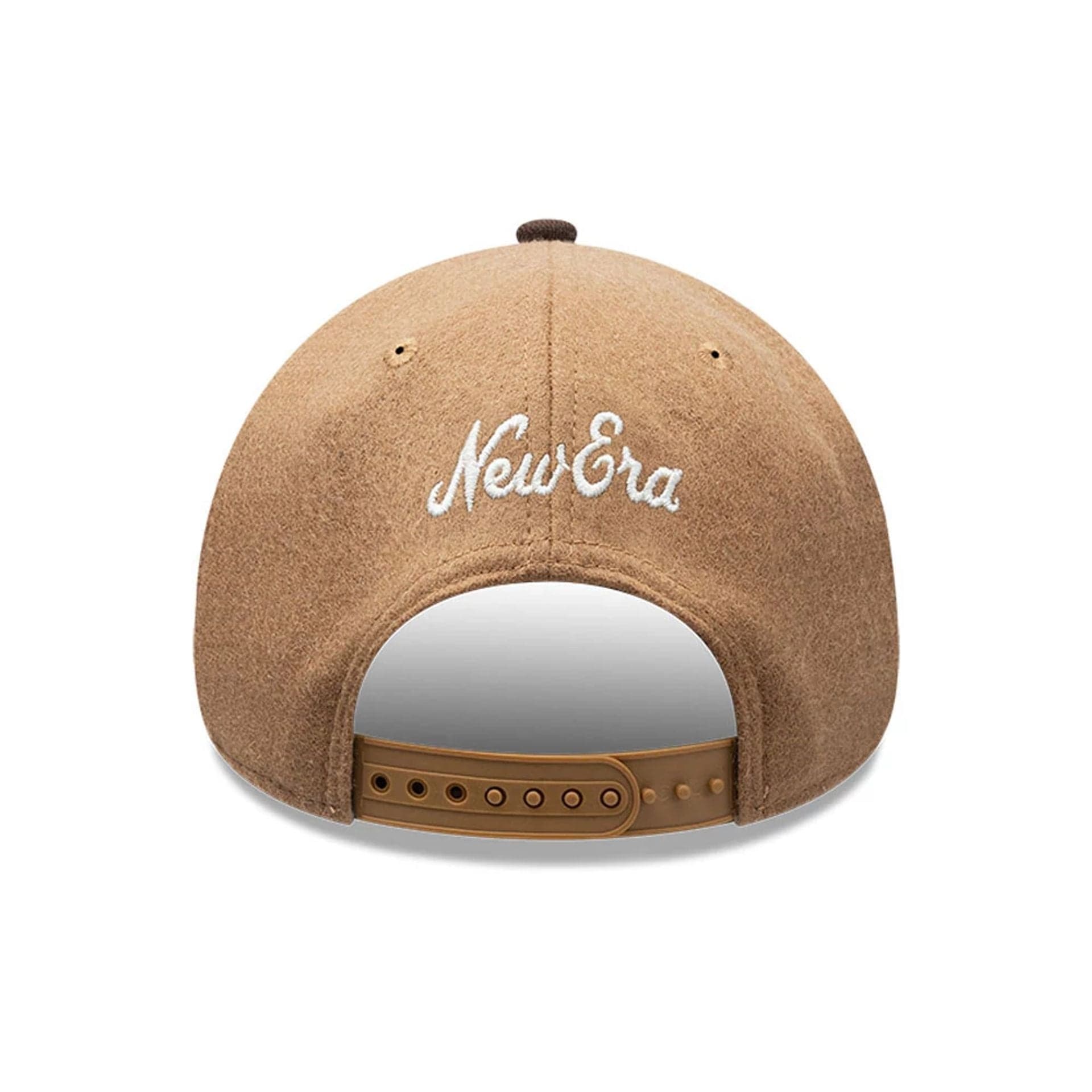 New Era Melton Wool Beige 9FORTY A-Frame Cap