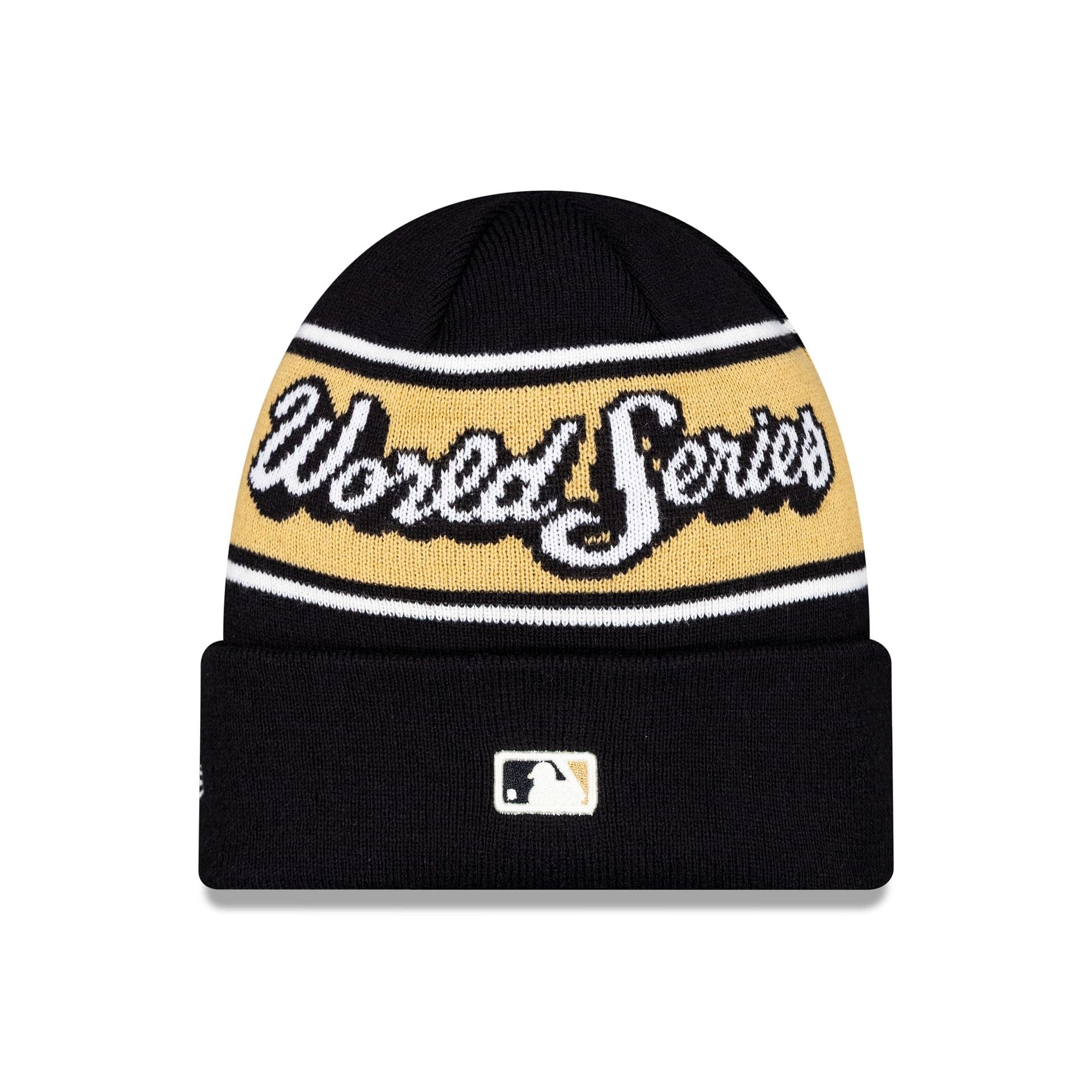 LA Dodgers MLB League Championship Series 2025 Black Cuff Knit Beanie Hat