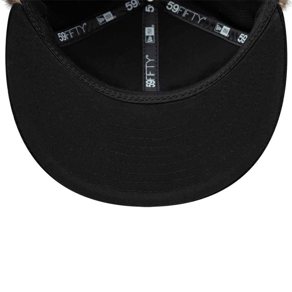 Casquette ajustée Twojeys X New Era Cord Black Downflap 59FIFTY