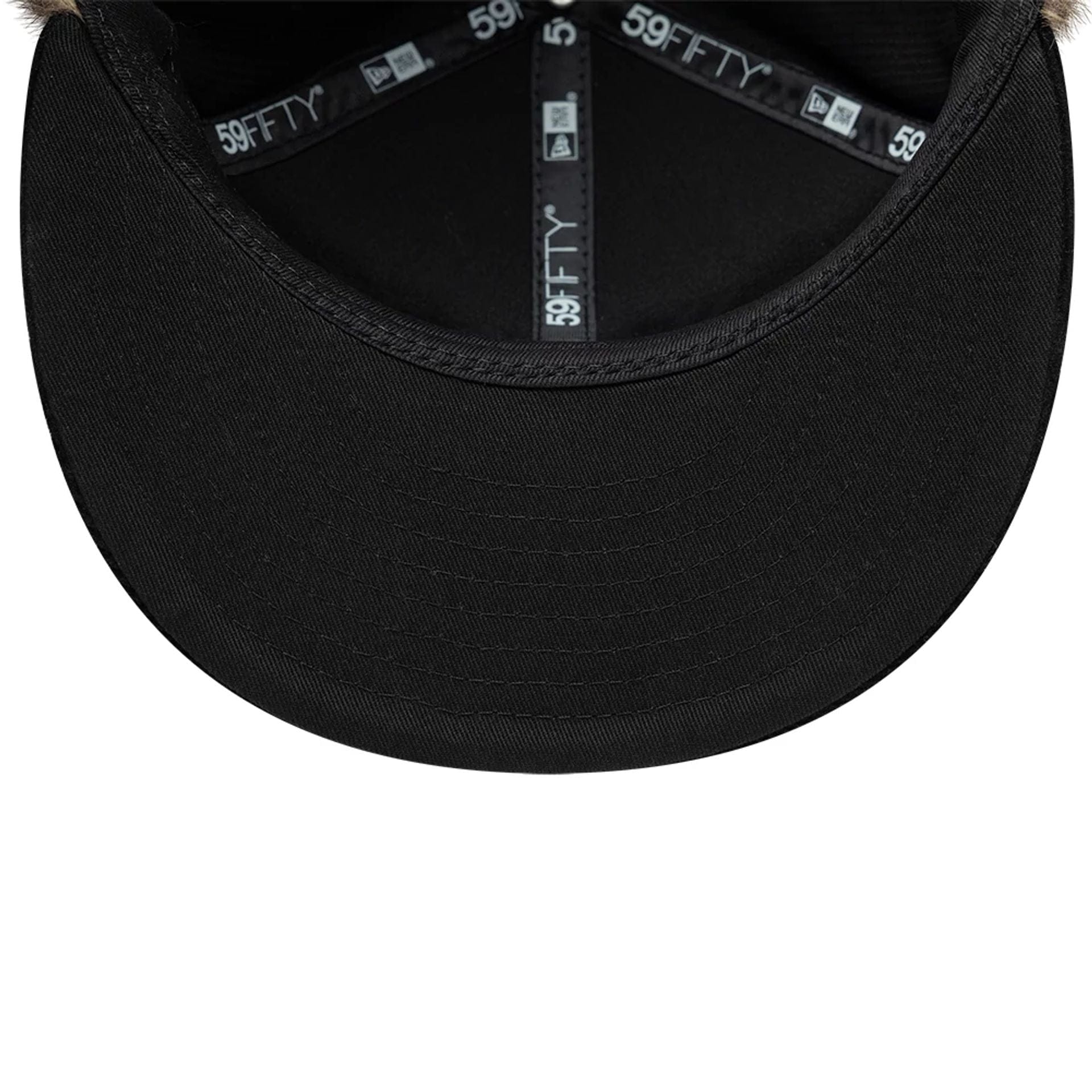 Casquette ajustée Twojeys X New Era Cord Black Downflap 59FIFTY