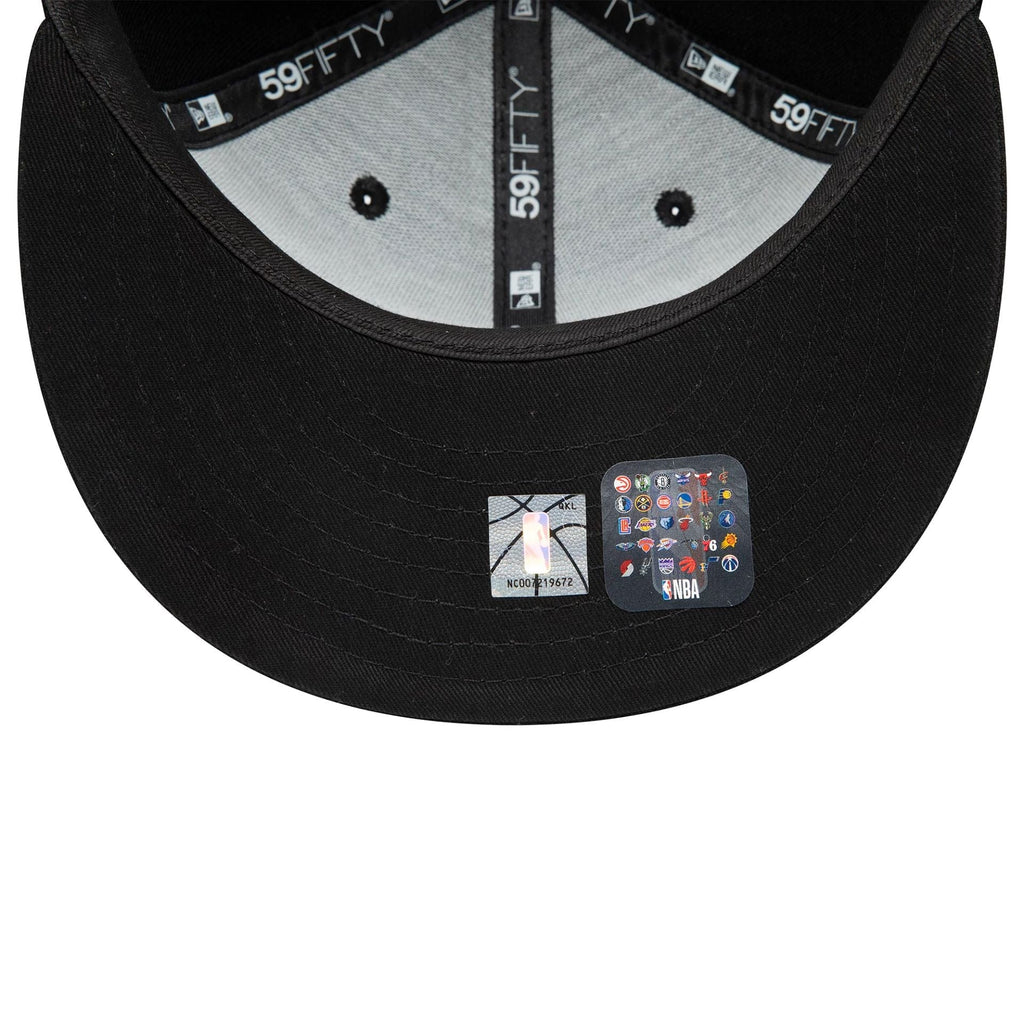 Chicago Bulls NBA Black 59FIFTY Fitted Cap