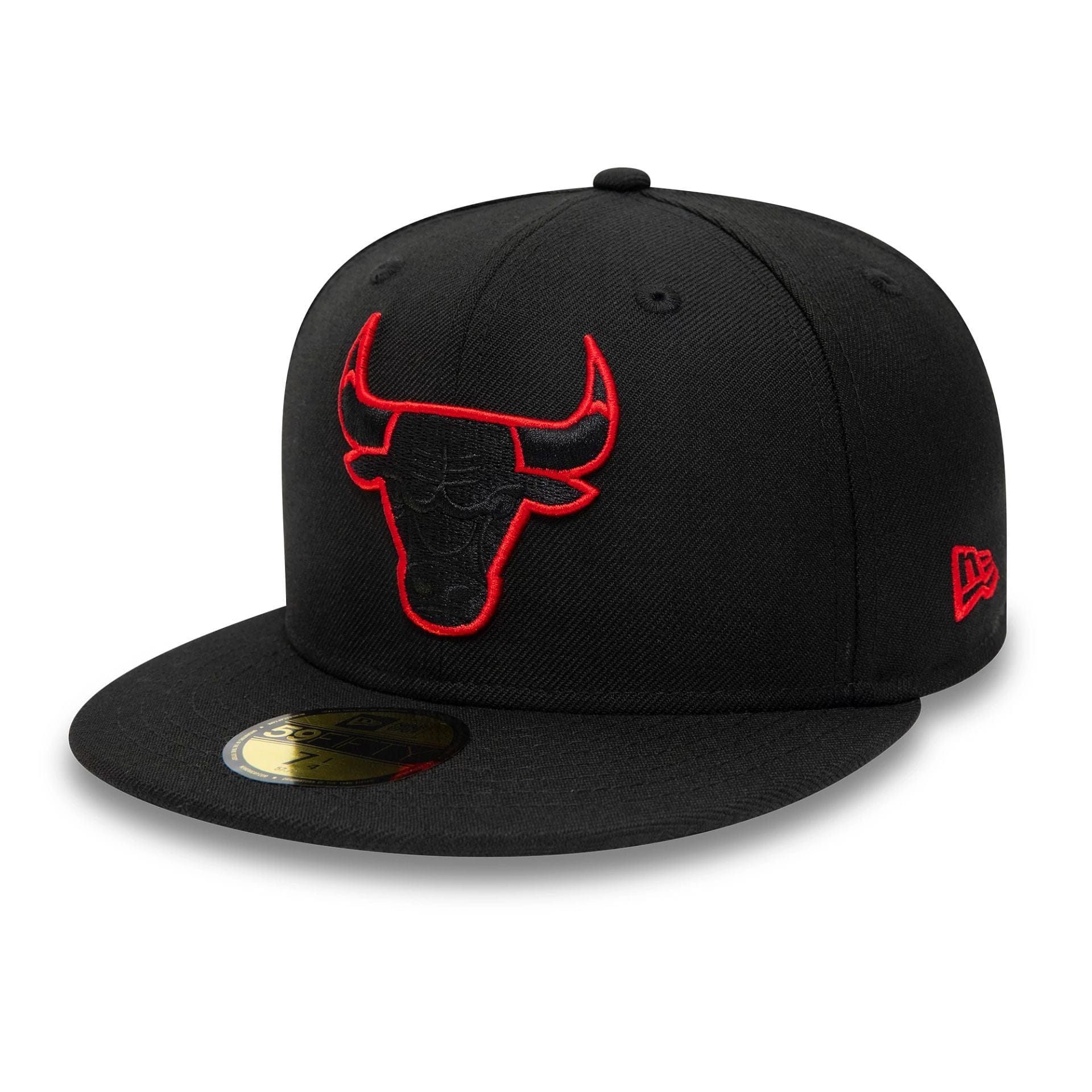 Chicago Bulls NBA Black 59FIFTY Fitted Cap