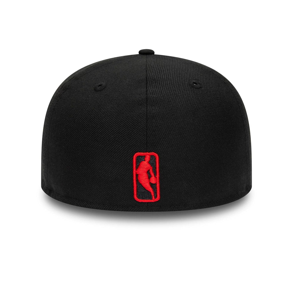 Chicago Bulls NBA Black 59FIFTY Fitted Cap
