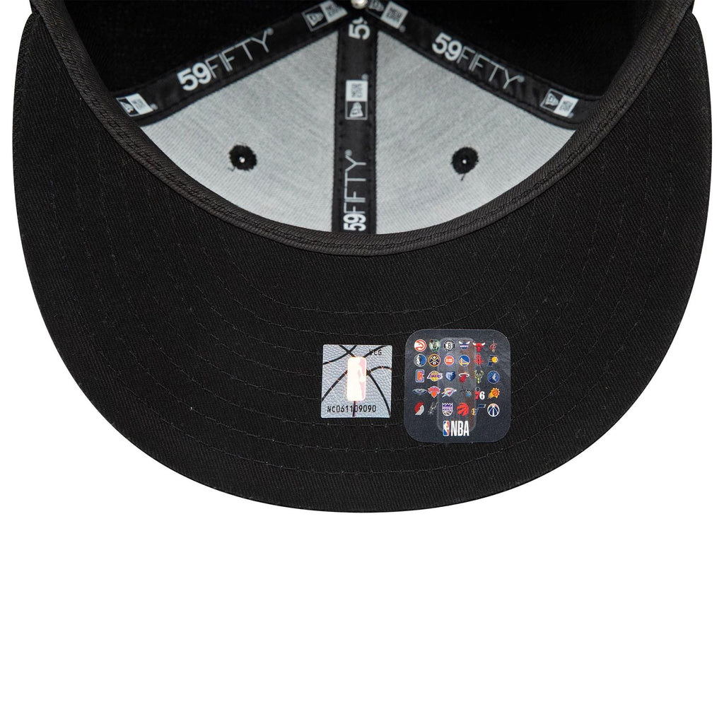 Chicago Bulls NBA Black 59FIFTY Fitted Cap