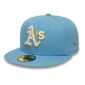 Athletics MLB Pastel Blue 59FIFTY Fitted Cap