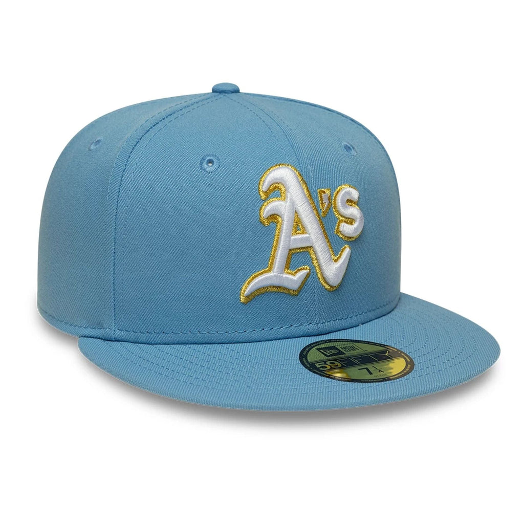 Athletics MLB Pastel Blue 59FIFTY Fitted Cap