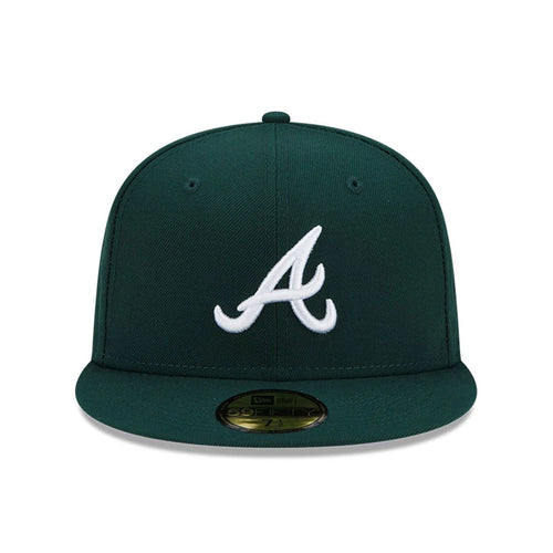 Atlanta Braves MLB Dark Green 59FIFTY Fitted Cap