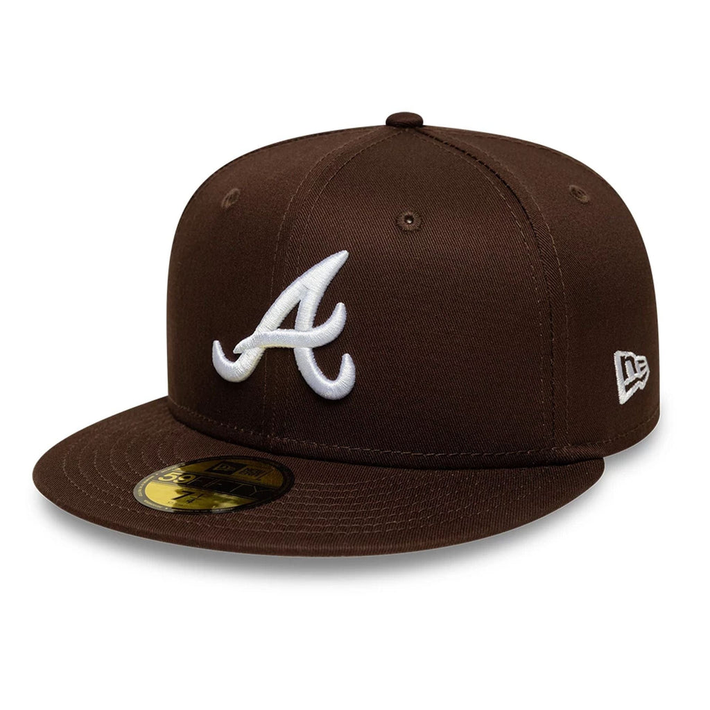 Atlanta Braves MLB Dark Brown 59FIFTY Fitted Cap