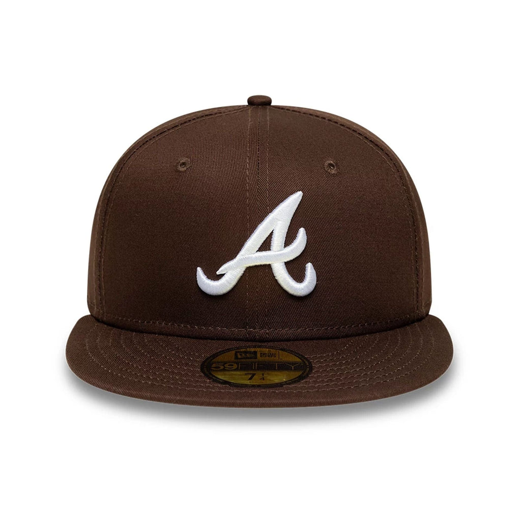 Atlanta Braves MLB Dark Brown 59FIFTY Fitted Cap