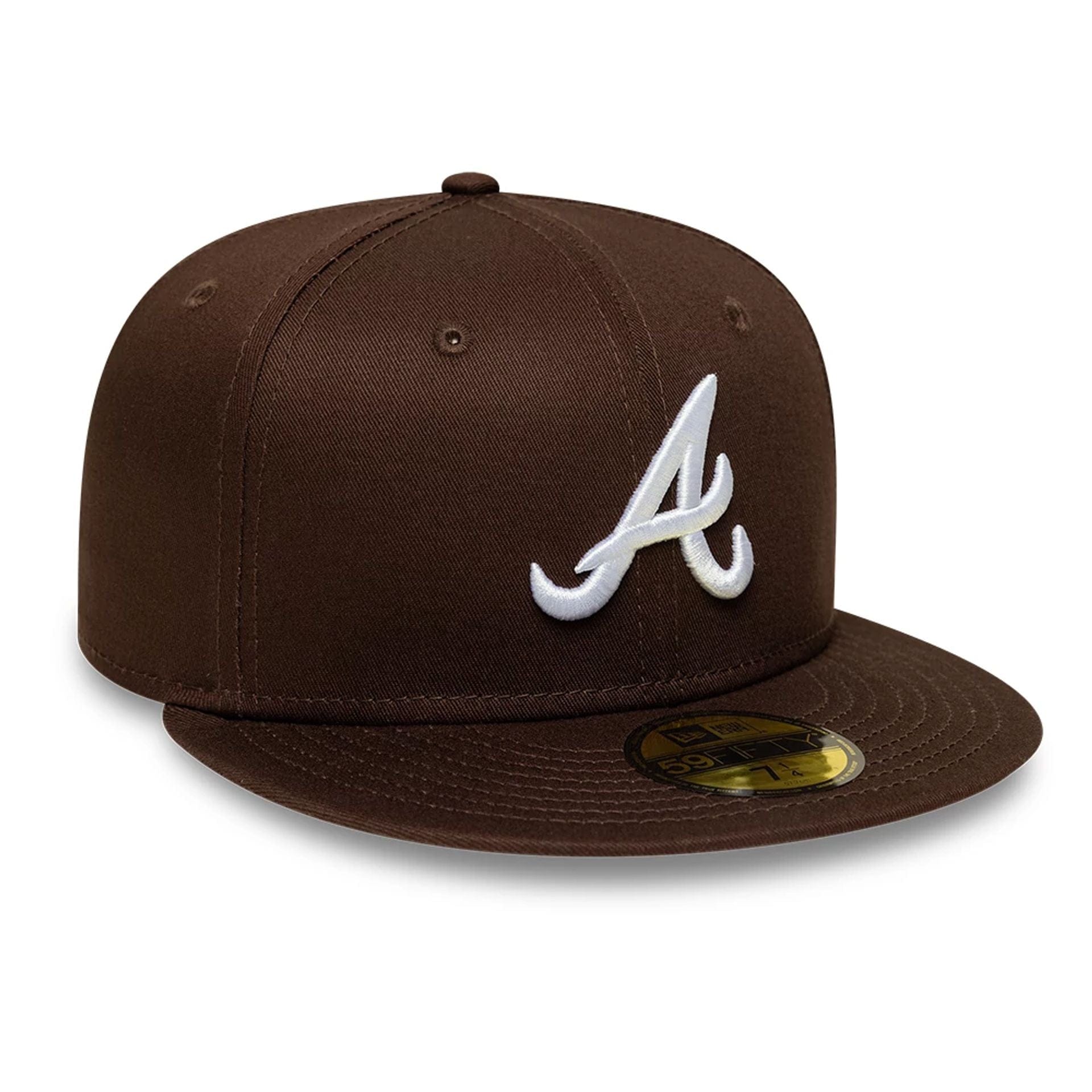 Atlanta Braves MLB Dark Brown 59FIFTY Fitted Cap