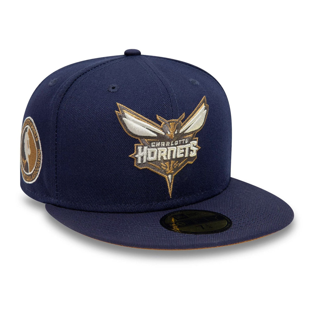 Charlotte Hornets NBA Side Patch Navy 59FIFTY Fitted Cap