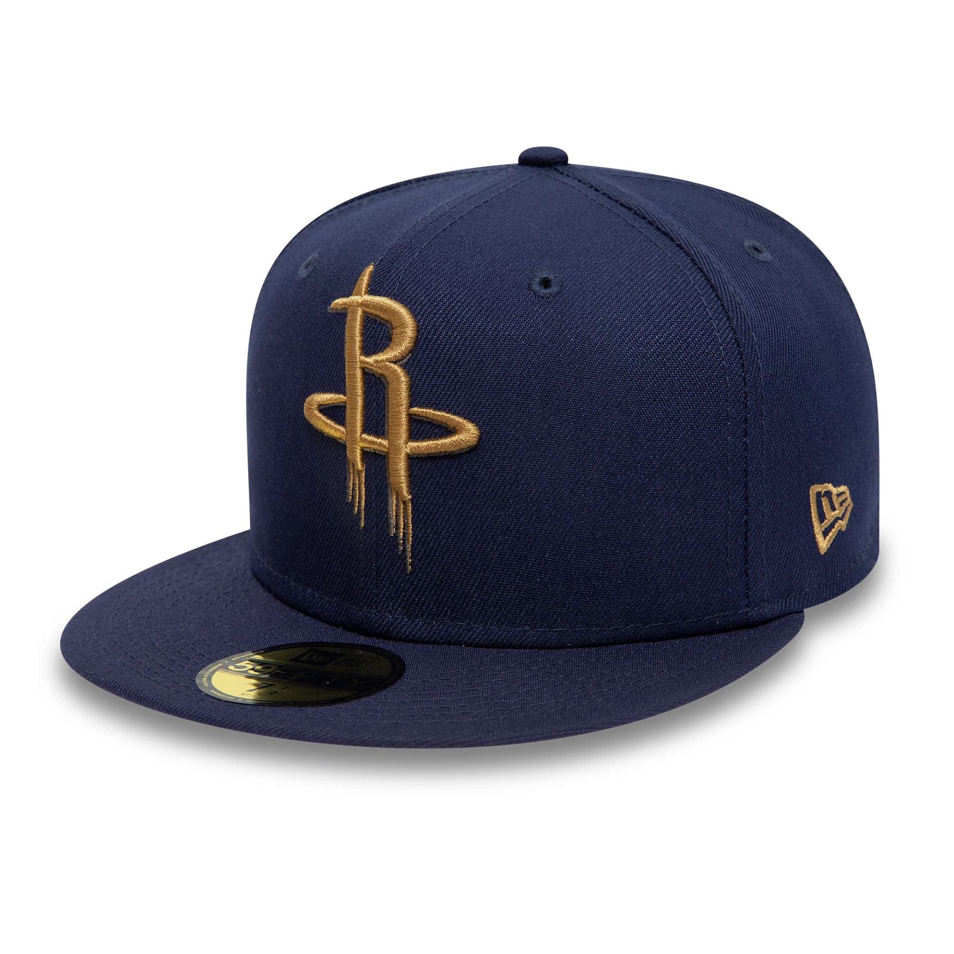 Houston Rockets NBA Side Patch Navy 59FIFTY Fitted Cap