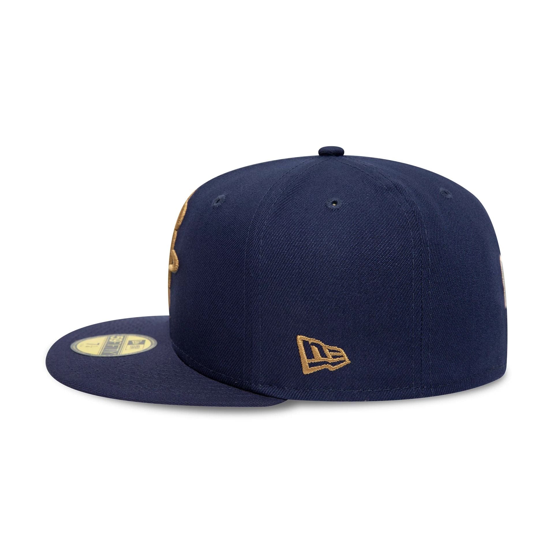 Houston Rockets NBA Side Patch Navy 59FIFTY Fitted Cap