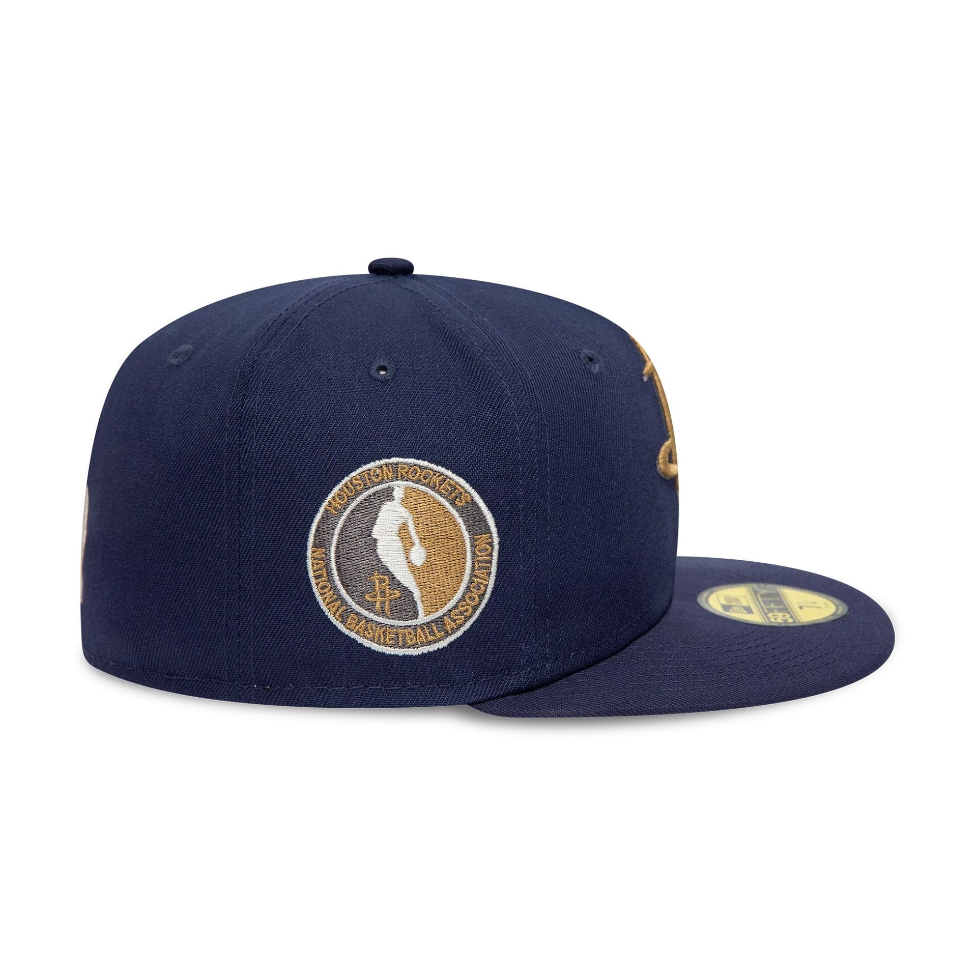 Houston Rockets NBA Side Patch Navy 59FIFTY Fitted Cap