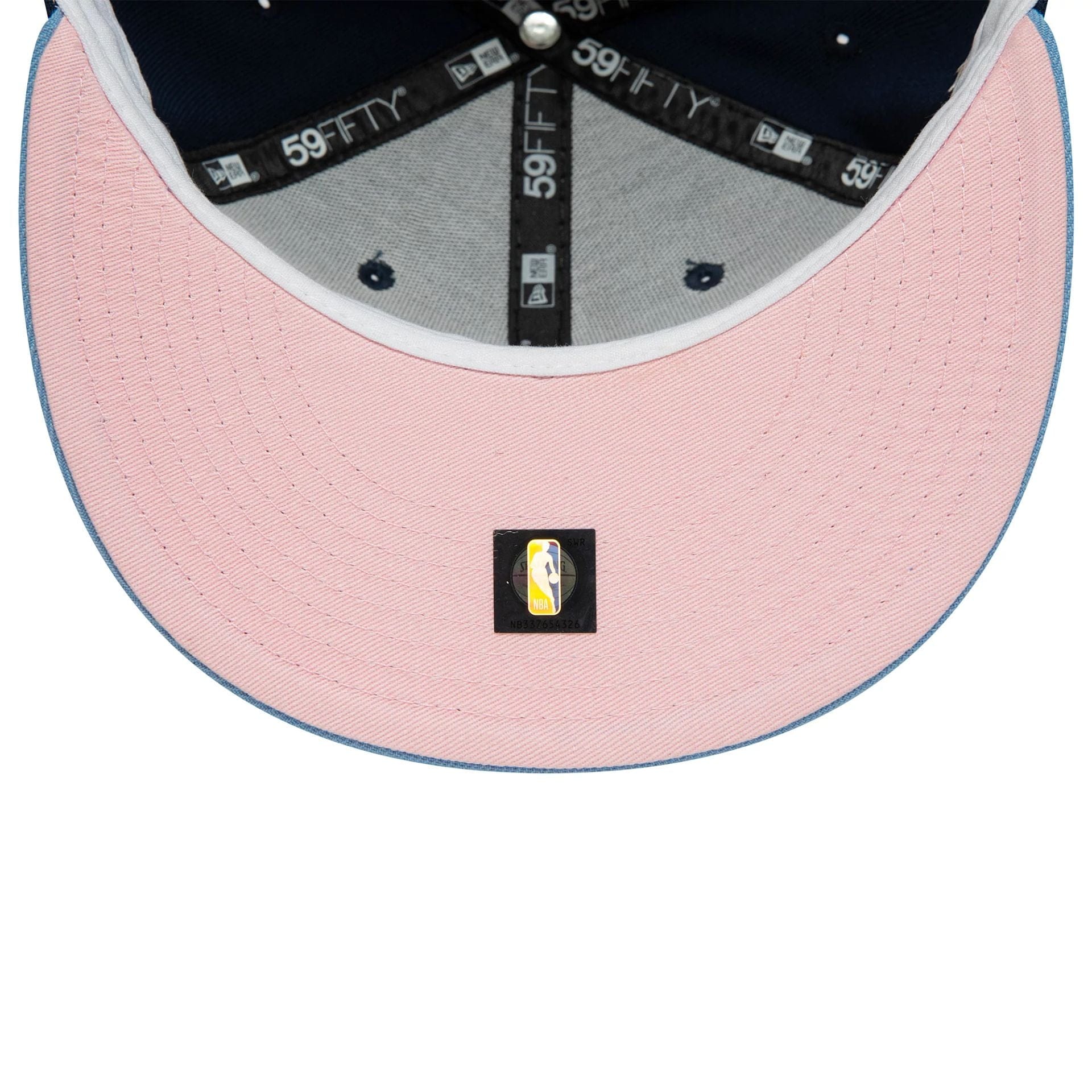 Memphis Grizzlies NBA Side Patch Dark Blue 59FIFTY Fitted Cap