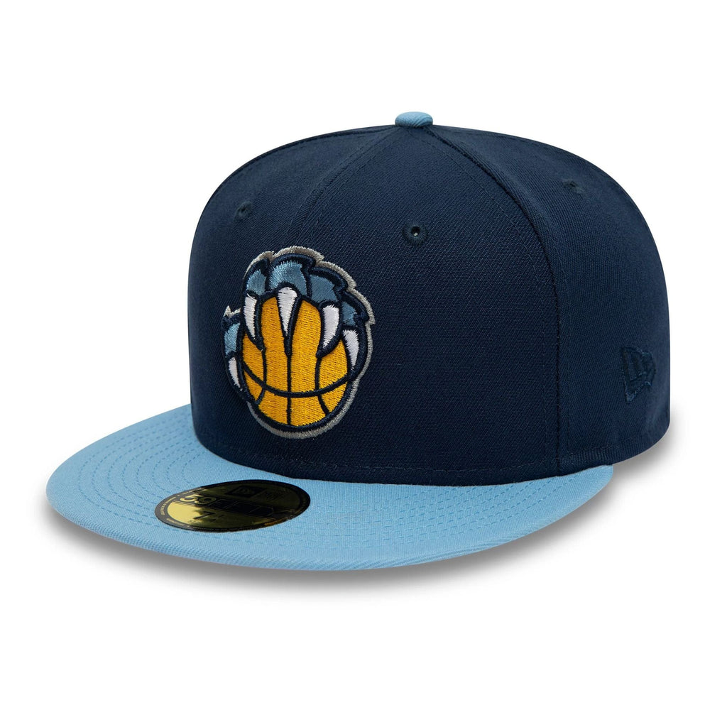 Memphis Grizzlies NBA Side Patch Dark Blue 59FIFTY Fitted Cap
