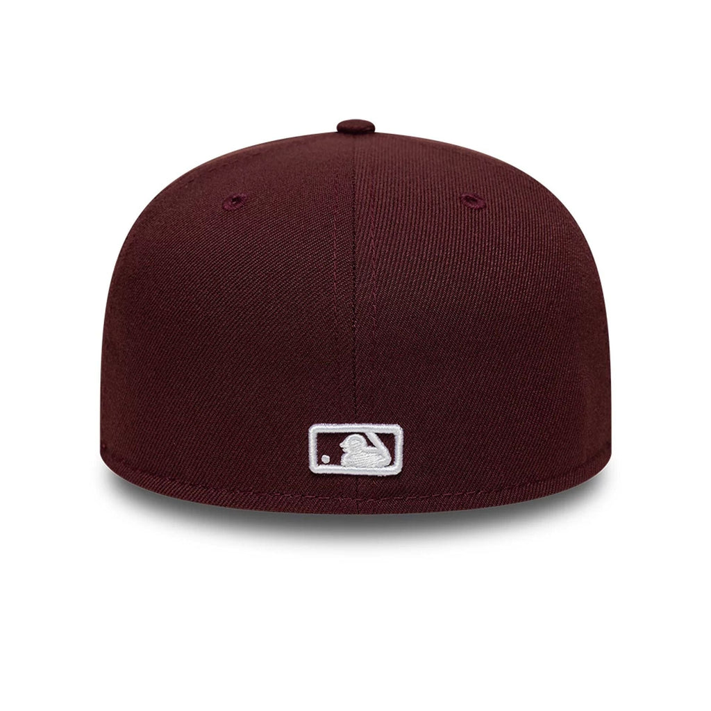 Atlanta Braves MLB Dark Purple 59FIFTY Fitted Cap