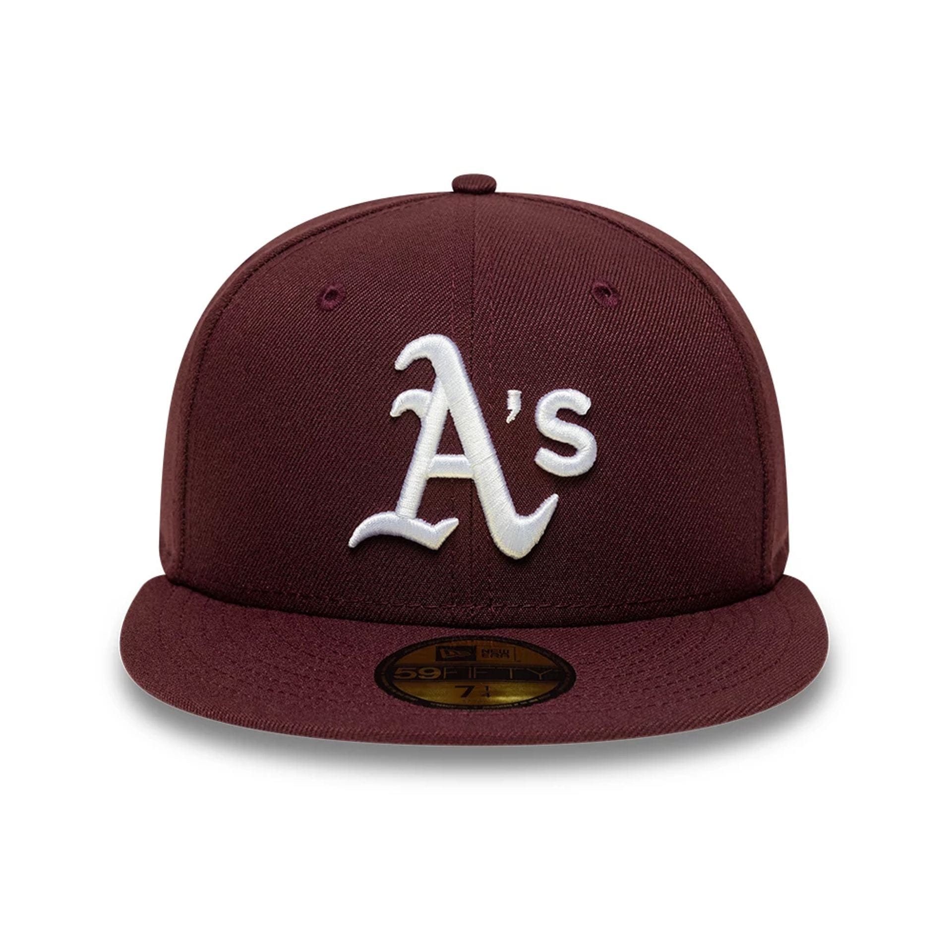 Athletics MLB Dark Purple 59FIFTY Fitted Cap